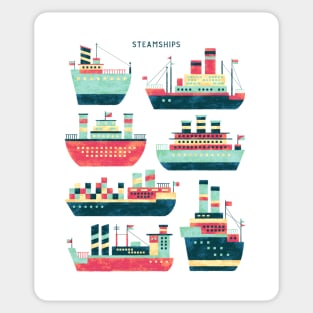 STEAMSHIPS Sticker